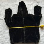 Cozy Black Fleece Hoodie Photo 5