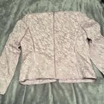 Chadwick's Chadwick’s Floral Sparkly Size 8 Womens Blazer with Shoulder Pads Suit Jacket Photo 3