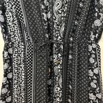 SheIn Patchwork Dress Multi Print Sleeveless Knee Length Elastic Tie Waist 2X # Photo 5