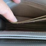 Vanessa Hogan Australia Gray Leather Sling Shoulder Bag Photo 7