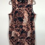 ASOS curve animal print dress women’s‎ size 16 Pink Photo 0