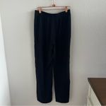 Babaton Aritizia Cohen Black Pull on Crepe Slim Ankle Crop Pants Small Photo 2