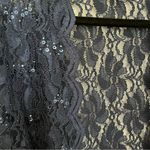 Alex Evenings  Navy Blue Lace Sequin Midi Wedding Guest Dress and Jacket Size 14 Photo 6