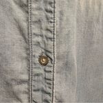 Cloth & Stone  Anthropologie two toned Chambray Shirt Dress NO TIE size small Photo 4