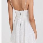 Alice + Olivia  Fae Eyelet Mini Dress White 12 Photo 1