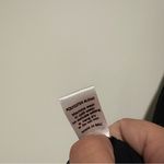 Her Pony Mesh Sheer asymmetrical midi skirt Black size 6 Photo 2