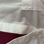 H&M white button up collared T shirt dress size 8 Photo 3