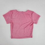 Princess Polly Women's Short Sleeve Top Size 4 Pink Photo 2