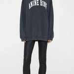 ANINE BING - Tyler Sweatshirt Washed Black XXS Photo 1