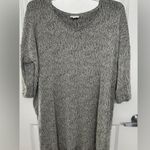 Pure Jill Linen Blend Tunic Sweater XL Petite Marled Knit—Send Offer! Gray Size undefined Photo 0