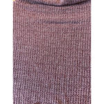 Three Dots  purple waffled puff sleeve funnel neck sweater Photo 7