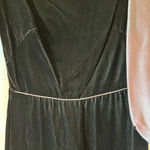 Source Unknown Vintage Velvet Dress Black Goth Whimsigoth Dark Romantic vampire HOCO victorian‎ Photo 3
