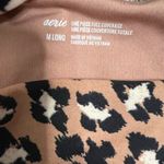 Aerie  Wrap Full Coverage One Piece Swimsuit Medium Long Women’s Leopard 2369 Photo 4