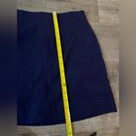 Spanx Stretch Twill Mini Skirt in Lapis Blue Photo 7