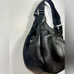 Brooks Brothers BROOK BROTHERS Elegant Black GENUINE LEATHER Women's Bag 🐑 Photo 3