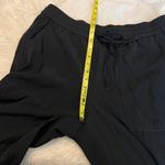 Ann Taylor Factory Black Pull On Dressy Joggers Pants Capri 24” inseam Large Photo 8
