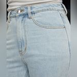 We Wore What NWT High Rise Relaxed Straight Leg Pants in Super Light Photo 3