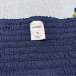 Old Navy  Tie Belt Square Neck Banana Print Midi Dress Size S Photo 4