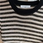 Sandro  Black Skirt with Gold Accents “redlake” Photo 3