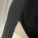 Trouve XS Black Long Sleeve Plunge V Photo 10