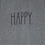 Rae Dunn  gray happy sweater shirt Photo 4