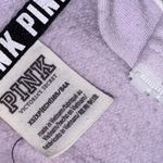 PINK - Victoria's Secret Victorias secret pink purple white grey zip up hoodie sweatshirt hooded sweater Photo 2
