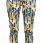 Current/Elliott  The Stiletto Skinny Legging Jeans Multi Arrow Print Size 29 Photo 0
