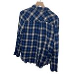 Jane and Delancey  Western Fringe detail with sparkle thread Plaid Long sleeve M Photo 1