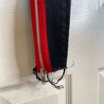 BLANK NYC The Rivington Black High-Rise Zippered Leg Jeans Tuxedo Stripe Size 25 Photo 7