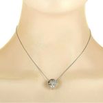 Swavorski SWAROVSKI Furthe Rhodium- Plated, Clear Crystal Pendant Necklace - 5297040 Photo 4