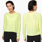 Lululemon ‎ Train to be Long sleeve shirt florid flash women’s size 4 Photo 1