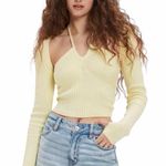 American Eagle AEO  90’s High Rise Cutoff Denim Mini Skirt size 4 Photo 0