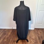 Olive & Oak Black Short Sleeve T-Shirt Dress 3X Photo 4
