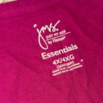 Just My Size Jms  by Hanes pink short sleeve shirt top Photo 1