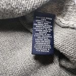 CHAPS Classics V-Neck Sweater Cable Knit Gray XL Photo 2