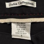 Dalia Collection  Black Trousers Size 6 Photo 5