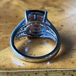 Color Changing Fluorite Tanzanite Sterling Silver Ring Size 6 Purple Photo 5