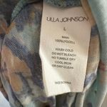 Ulla Johnson  Livia Floral Side Ruched Maxi Dress in Jade Photo 6