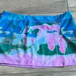 Miaou Multicolor Mini Skirt Blue Size XS Photo 0