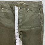 Esqualo Jeans Womens 8 Designer‎ Stretch wax coated green denim Photo 3
