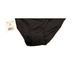 ANDIE NWT  Swim The Bikini Bottom Medium Coverage Leg Cut Low Rise XS Black #3748 Photo 3