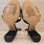 Sam Edelman {11}  Yancy Block Heel Ankle Strap Sandals in Black Suede Photo 14