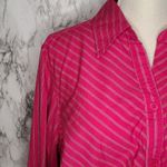 Jamaica Bay striped button down size 1X Photo 1