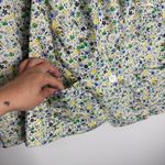 Talbots NWOT  Cotton Ditzy Floral Blazer Multicolor Size 12 Petite‎ Photo 2