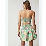 Free People Size XS Lula Bubble Set FLORAL TUBE TOP & MINI SKIRT Set NWT Photo 1