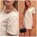 Sézane  | Tosca Dress in Ecru Textured | 2 Photo 1