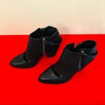 joe's jeans Joe’s Black Leather Ankle Boots Photo 3