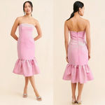 Urban Outfitters  Gin & Jules Lexi Crystal Trim Midi Dress Size Large NWOT $286 Photo 1