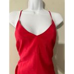 Amanda Uprichard Hot Pink Silk V Neck Camisole Tank Top Women's Size M Photo 2