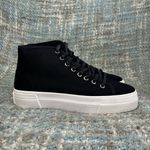 Vagabond NWOB - Shoemakers Teddie Textile High-Top Sneaker in Black Photo 4